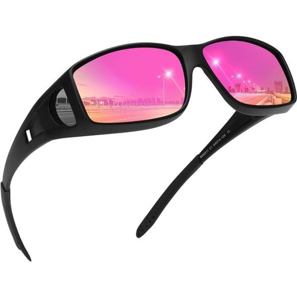 Wrap Around Sunglasses Polarized 100% UV400 Protection